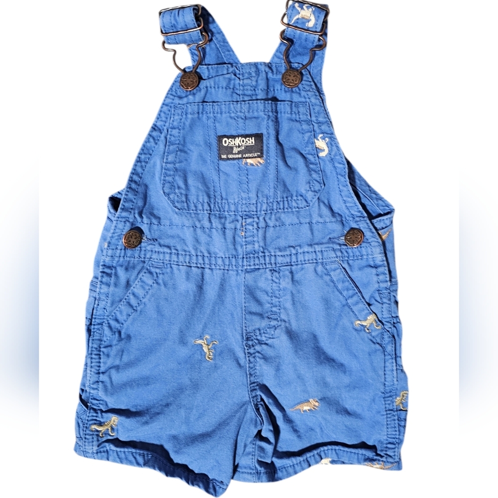 Oshkosh B'Gosh 6-9m Dinosaur Shortalls